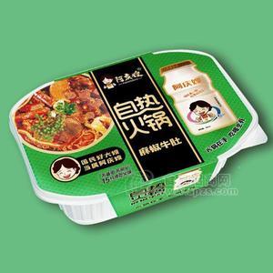 阿慶嫂麻辣牛肚自熱火鍋 方便食品 網(wǎng)紅食品