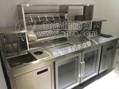惠州奶茶店奶茶设备萃茶机怎样使用