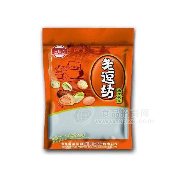 老逗坊 魚皮花生 休閑食品招商