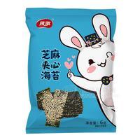 凤歌芝麻夹心海苔脆  休闲食品 网红食品6g
