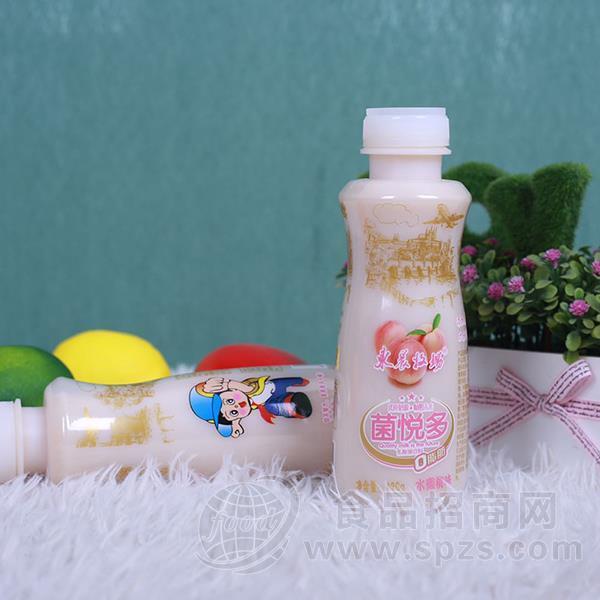 东晨牧场 菌悦多 水蜜桃味 乳酸菌饮料 420g