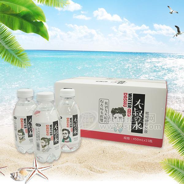 ·东致 蜜桃味葡萄补水液 果味饮料 450mlx15瓶 