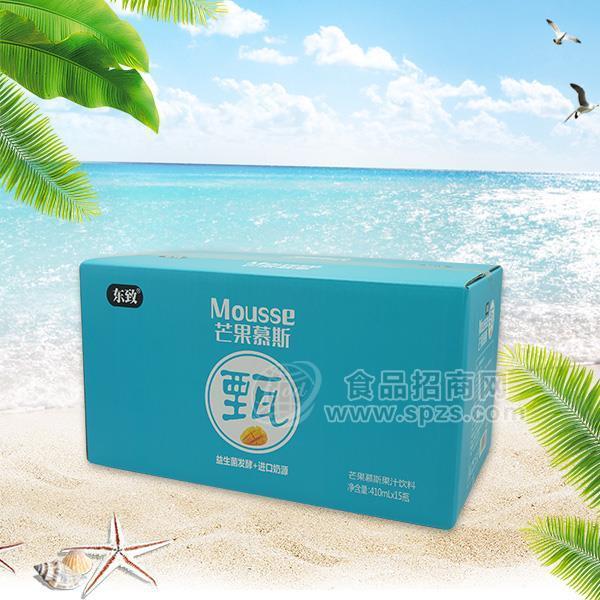 ·东致 芒果慕斯果汁饮料 410mlx15瓶 