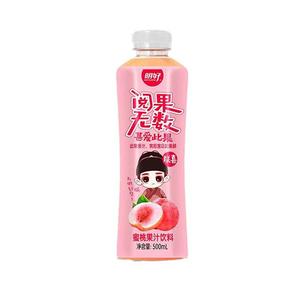 明好 蜜桃果汁饮料隆重招商500ml