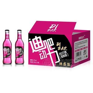 迪吧動(dòng)力蘇打酒配制酒 誘惑型 275mlx24瓶