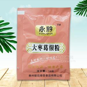 永黔 大棗葛根粉 固體飲料 沖調食品 貴州特產 送禮佳品10g