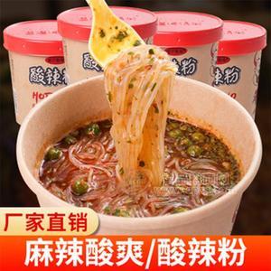 酉汁酉味酸辣粉招商麻辣酸爽方便食品校园渠道招商