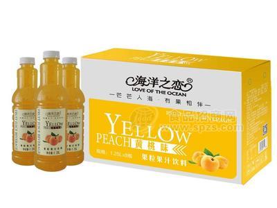 海洋之戀 黃桃味 果粒果汁飲料