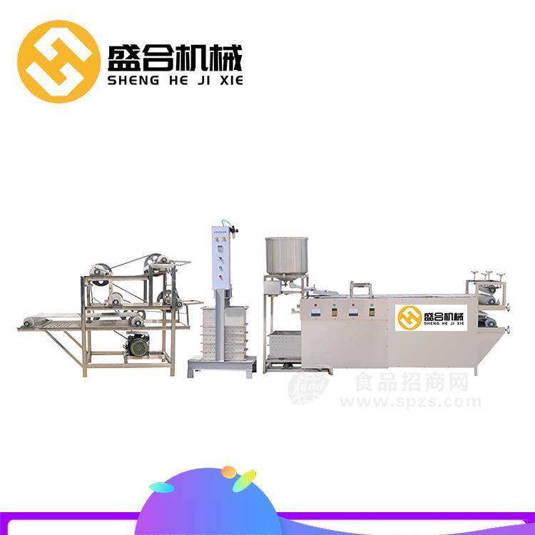 日照豆腐皮双拨皮机 新款豆腐皮机设备