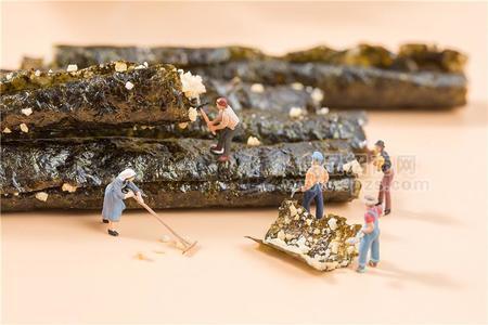 泰国喜乐口海苔奶香米果丁