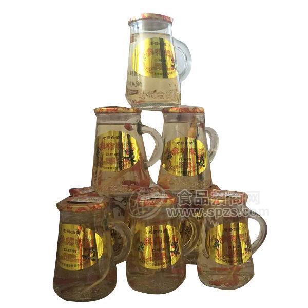 老鄂白酒 人参枸杞口杯酒招商