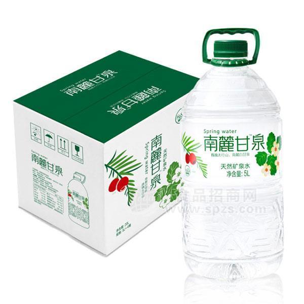 南麓甘泉天然礦泉水5Lx4