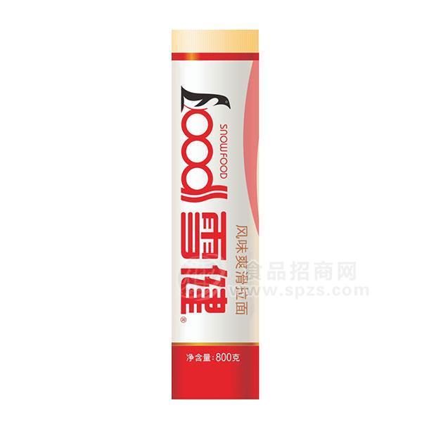 ·雪健风味爽滑拉面800g 雪健拉面 