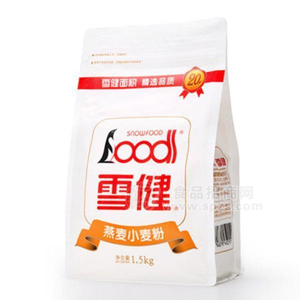 ·雪健燕麦小麦粉1.5kg 