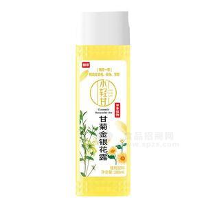 椰泰 甘菊金銀花露飲料 植物飲料380ml