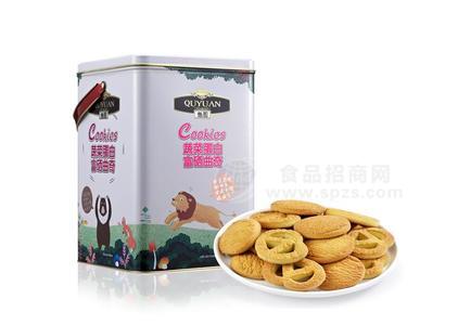 趣园功能性饼干代加工 富硒饼干贴牌招商