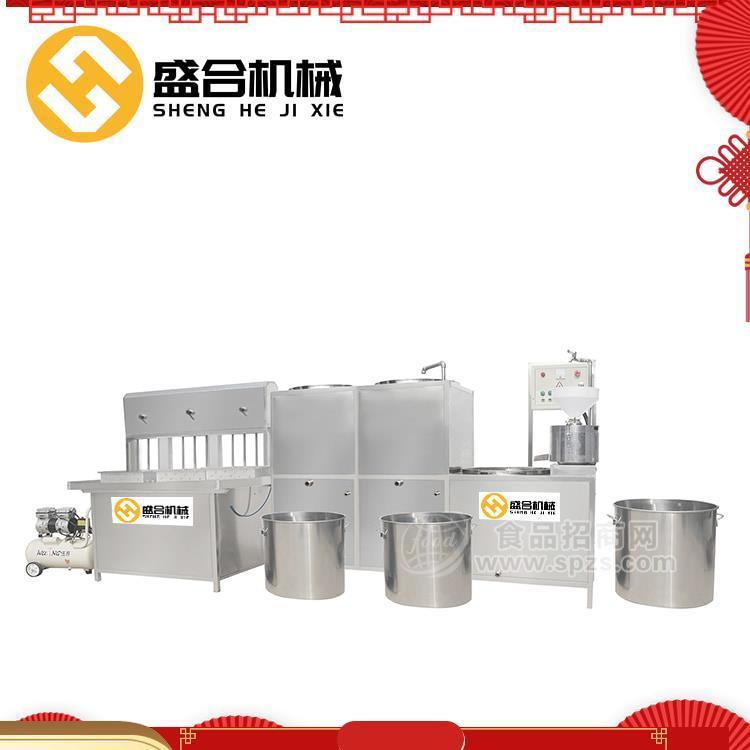 潍坊彩色豆腐机全自动 新型盒装豆腐机