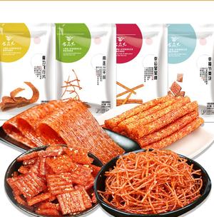 永和食为先辣条系列 可提供食品包装设计