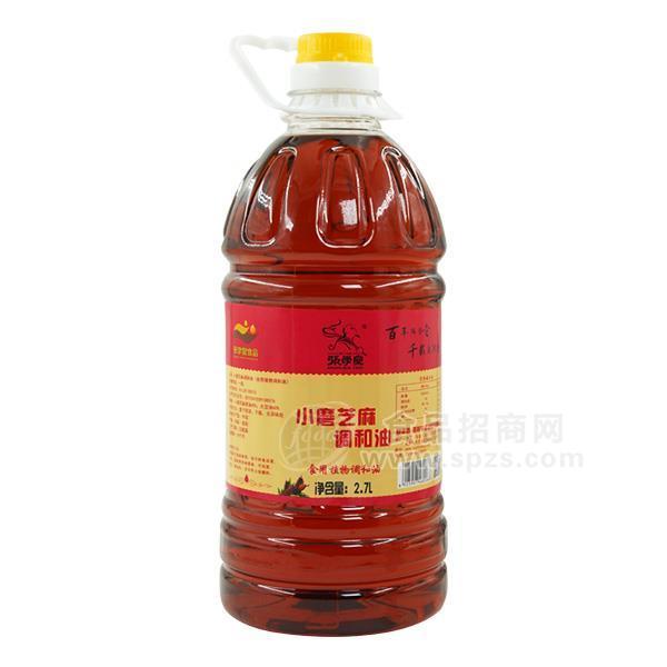 張學(xué)堂 小磨芝麻調(diào)和油  2.7L