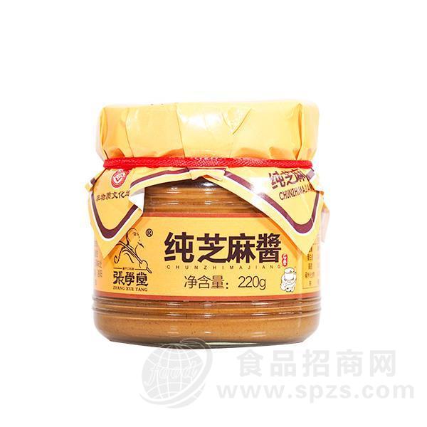 张学堂 纯芝麻酱 调味酱   220g