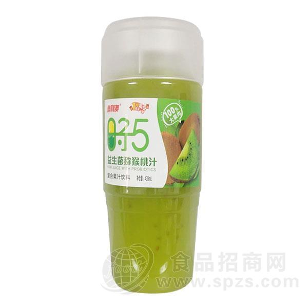 澳利澳 益生菌猕猴桃汁 复合果汁饮料 439ml