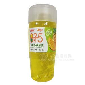 澳利澳 益生菌菠蘿爽 復(fù)合果汁飲料 439ml