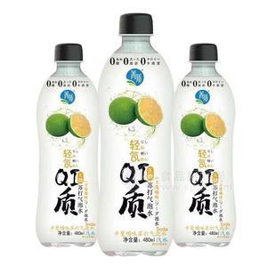 菁質(zhì)無(wú)糖卡曼橘味蘇打水氣泡水汽水招商480ml