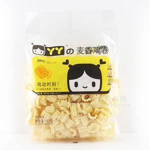 丫丫 麦香鸡卷 膨化食品 网红零食招商107g