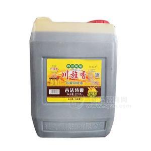 四川風(fēng)味川旌香古法壓榨菜籽油食用油招商27.17L