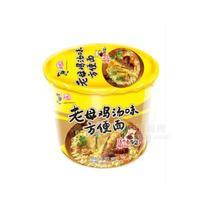 青援 老母雞湯味 桶裝 方便面 方便食品 90克X12桶