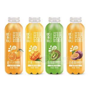 優(yōu)多玖 益生菌復(fù)合果汁飲料(橙子汁，芒果汁，獼猴桃汁，百香果汁，） 480ml