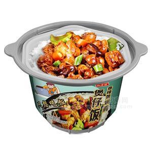 加洛福香辣黃燜雞煲仔飯方便米飯招商