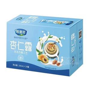 核磨坊杏仁露植物蛋白饮料 箱装240mlx24罐