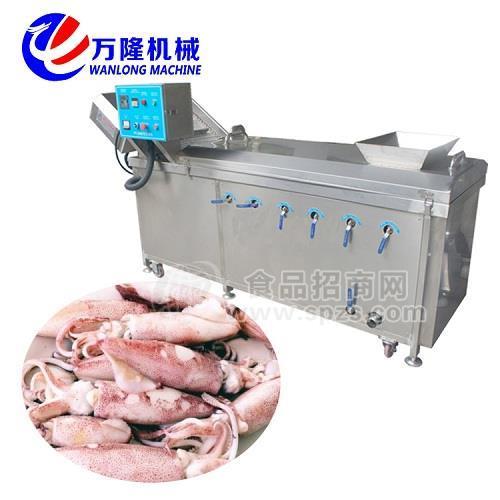 漂烫预煮加工设备 小鱼连续式水煮机价格