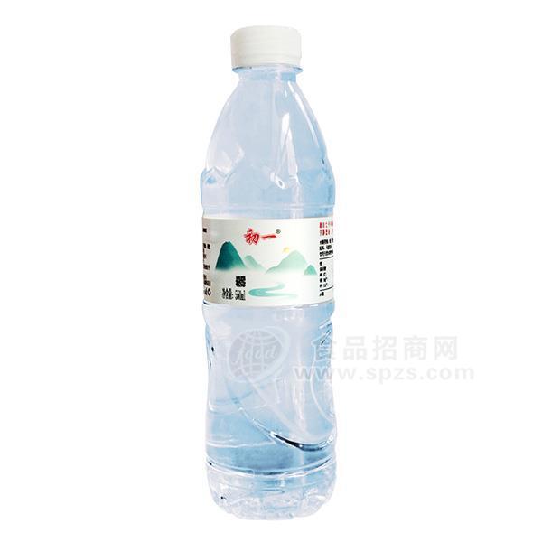 ·初一包装饮用水招商550ml 