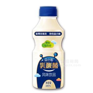 益小能乳酸菌風味飲品新品招商廠家直銷340ml