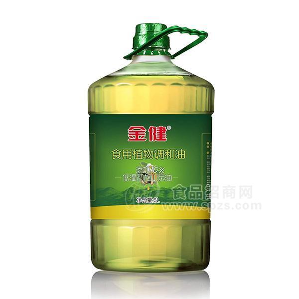 ·金健食用植物调和油 山茶油5L 