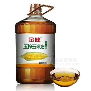 金健压榨玉米油 食用油5L