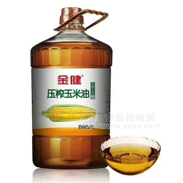 ·金健压榨玉米油 食用油5L 