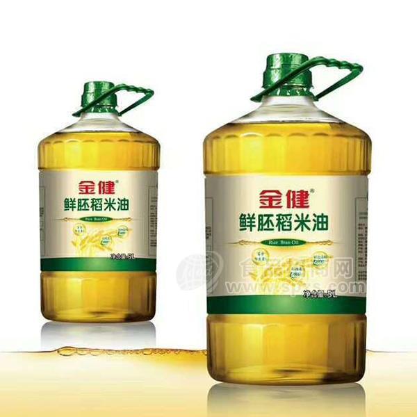 ·金健鲜胚稻米油 食用油5L 