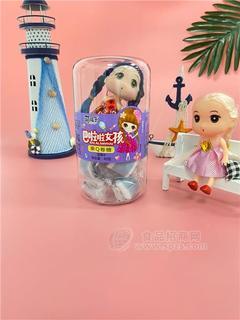 萌孩子萌孩子巴啦啦女孩玩具零食挂件果Q卷糖蓝莓味