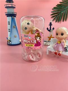 萌孩子萌孩子巴啦啦女孩玩具零食挂件果Q卷糖水蜜桃味