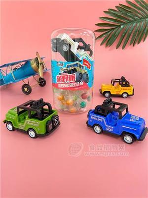 萌孩子越野派儿童玩具零食脆皮奶酪巧克力球挂件零食