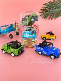 萌孩子越野派儿童玩具零食三明治橡皮糖挂件零食