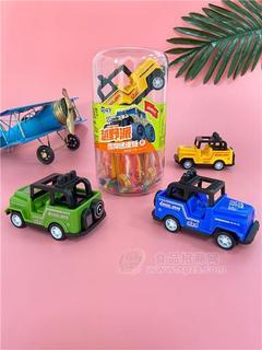 萌孩子越野派儿童玩具零食热狗橡皮糖挂件零食