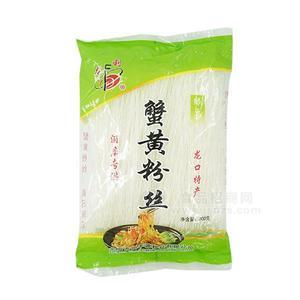 龍利 蟹黃粉絲 300g 龍口特產(chǎn)  干鮮食品