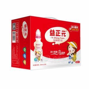 益正元草莓味兒童乳酸菌飲品整箱招商200mlx20瓶