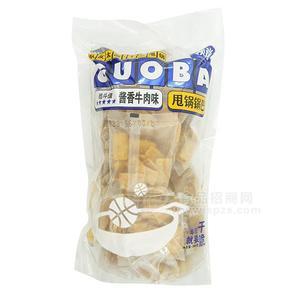 領尚 醬香牛肉味 甩鍋鍋巴 休閑食品 360g