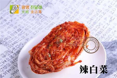 延边朝鲜族光明金达莱特色海鲜辣白菜招商