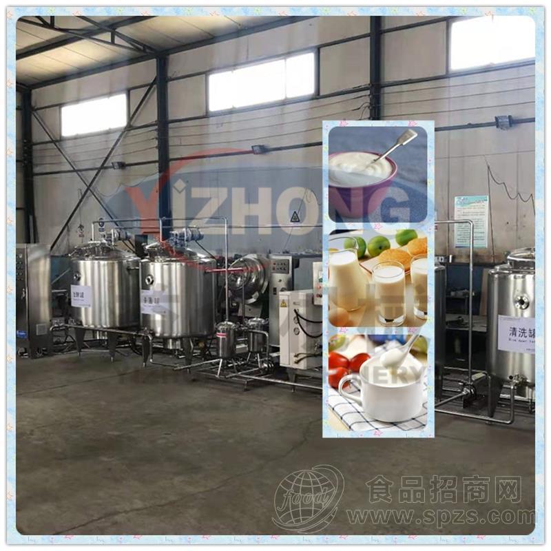 青海马奶羊奶巴氏灭菌生产灌装线 酸奶灭菌发酵加工设备